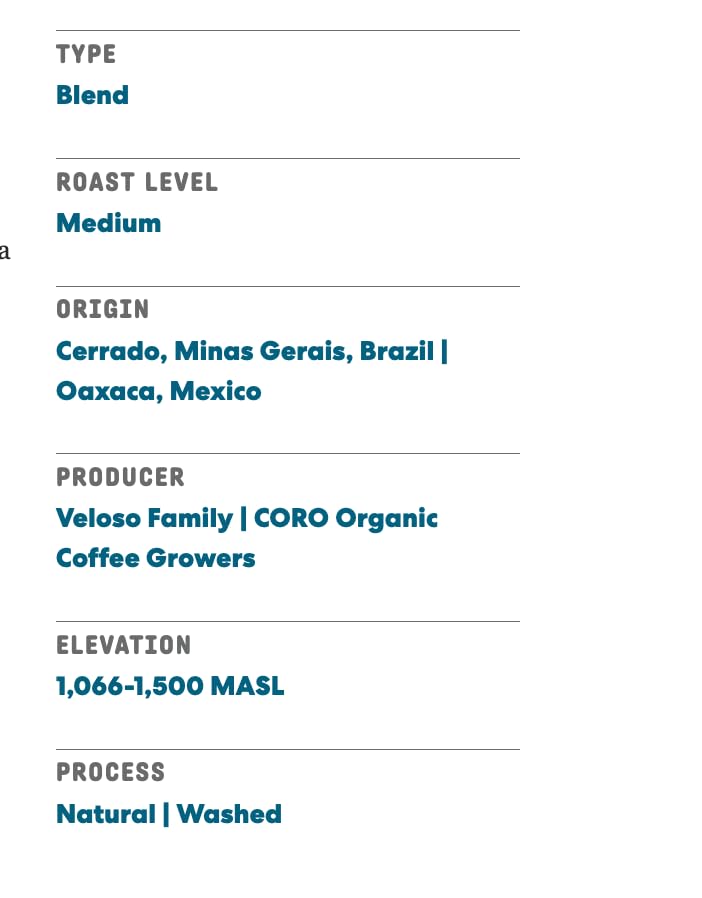 Joe Coffee Company - Half Moon Half Caffeinated Ground Specialty Coffee, 6 oz Bag | NYC Roaster, Rainforest Alliance Certified, Kosher, Climate-Friendly