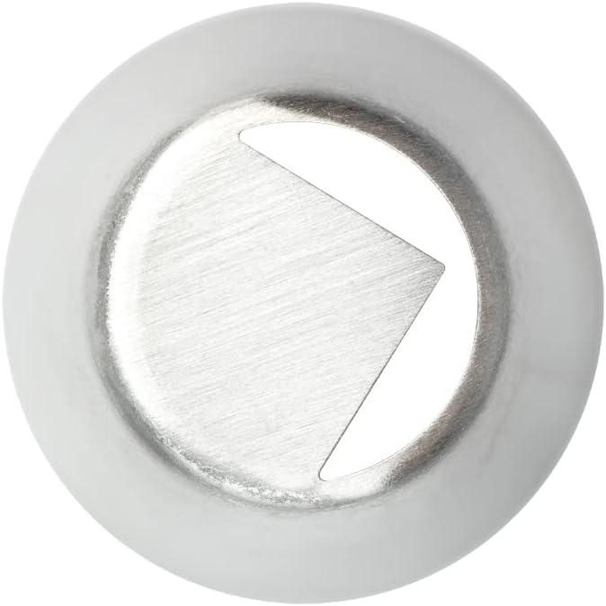 Pastry Tek Stainless Steel #48 Russian Piping Tip - 1 1/2" x 1 1/2" x 1 3/4" - 1 count box