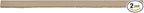 2-Pack Sand Faux Stone Ledger & Trim Panels, Decorative High-Density by Wallwell