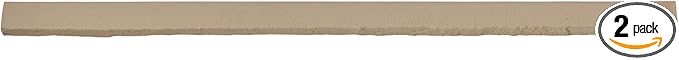 2-Pack Sand Faux Stone Ledger & Trim Panels, Decorative High-Density by Wallwell