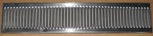 Rattleware 24" x 5" Stainless Steel Drip Tray - Heavy Duty, Corrosion-Resistant, Perfect for Spills & Drips, Drainage System, - Ideal for Brewing