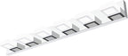 Ralbay Modern Chrome Bathroom Vanity Lights Dimmable 6 Lights Acrylic Stainless by RalbayLighting