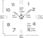 VANGOLD Design 3D Wall Clock for Classroom Decor - Image 3