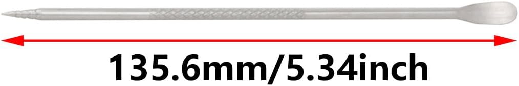 JianLing 3PCS Stainless Steel Coffee Art Pen Latte Art Needle 135mm Silver Coffee Art Tools