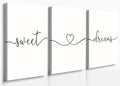 GUBIYU Sweet Dreams Wall Art for Bedrooms by GUBIYU