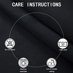 LEMOMO Blackout Curtains 66 x 95 inch/Black Curtains Set of 2 Panels/Thermal - Image 4