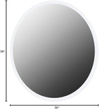 Better Bevel Frameless Round Mirror - Image 10