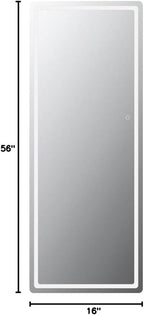 Hasipu Full Length Mirror with Lights, Full Body Dressing Standing, Hanging - Image 9