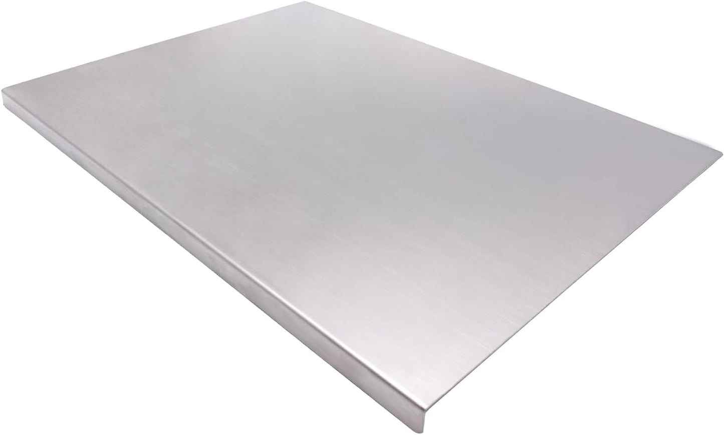 Stainless Steel Cutting Boards for The Kitchen, Suitable for Meat, Fruits, Vegetables, Bread, and Baking Large-sized Cutting Boards (40 x 30cm/15.7 x 11.8 in)
