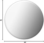 Better Bevel Frameless Round Mirror - Image 10