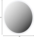 Better Bevel Frameless Round Mirror - Image 9