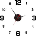 3D DIY Luminous Dial Acrylic Frameless Silent Wall Clock by Irishom