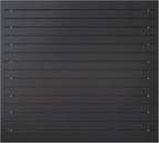 NeatiEase Slatwall Panel Wall Storage Systems, 4 x 4ft Slat Wall Paneling by NeatiEase