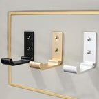 Folding Coat Hooks, Matte Black Wall Hooks - Image 5