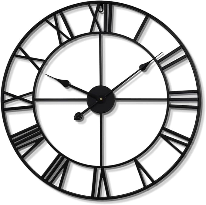 LEIKE 16" Large Wall Clocks Battery Operated, Round Modern Silent Non-Ticking - Image 9