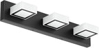 Ralbay Black Bathroom Vanity Lights 24inch Metal Acrylic LED Modern Bathroom - Image 9