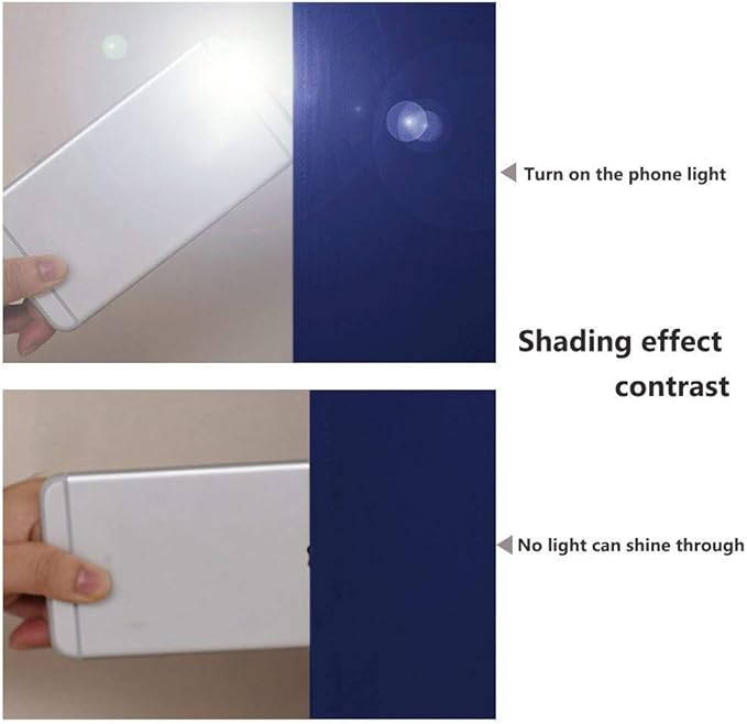 NICETOWN 100% Blackout Blinds, 70 inches x 108 inches, Royal Blue, Laundry Room - Image 3