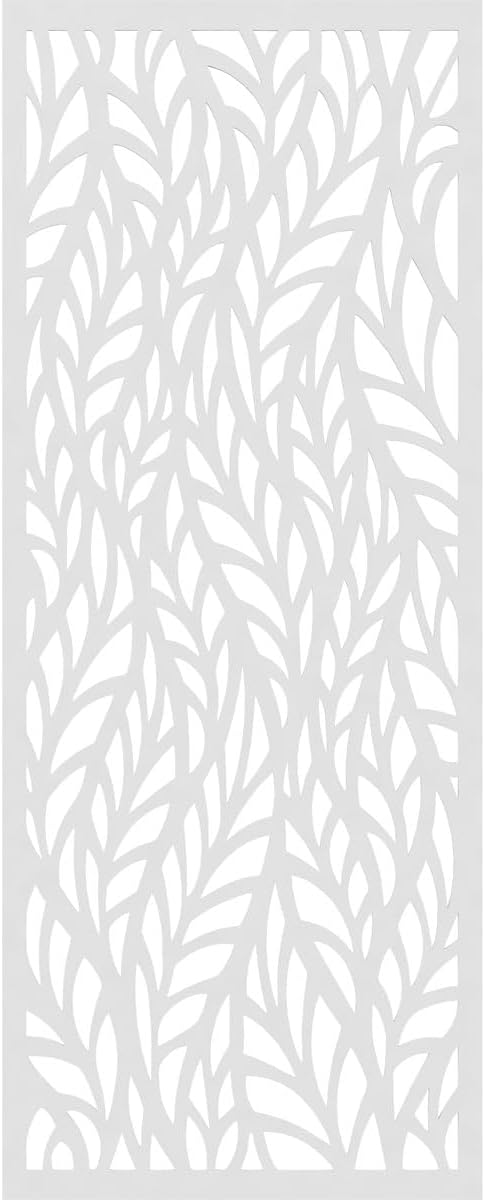 35 3/8"W x 89 3/8"H x 3/8"T Ortonville Decorative Fretwork Wall Panels in - Image 2