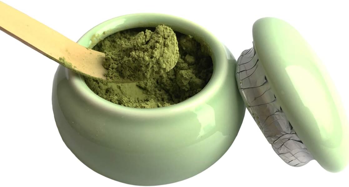 Artcome Traditional Japanese Matcha Tea Set, Matcha Whisk, Traditional Scoop, Matcha Bowl & Caddy, Ceramic Whisk Holder, Handmade Matcha Ceremony Kit (9Pcs)