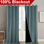 NICETOWN 100% Blackout Curtains - Image 2
