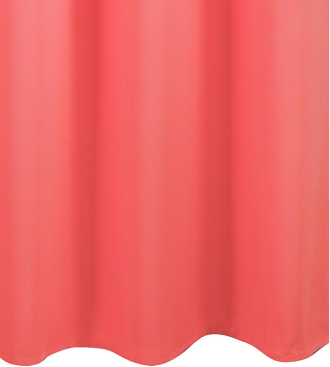 LEMOMO Blackout Curtains 52 x 120 Inch Long Coral Curtains Set of 2 Panels Room - Image 8
