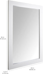 Amazon Basics Rectangular Wall Mount Mirror - Image 5