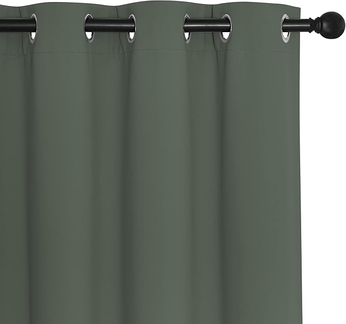 NICETOWN Blackout Curtains for Sliding Glass Door Room Divider Noise Reduce - Image 7