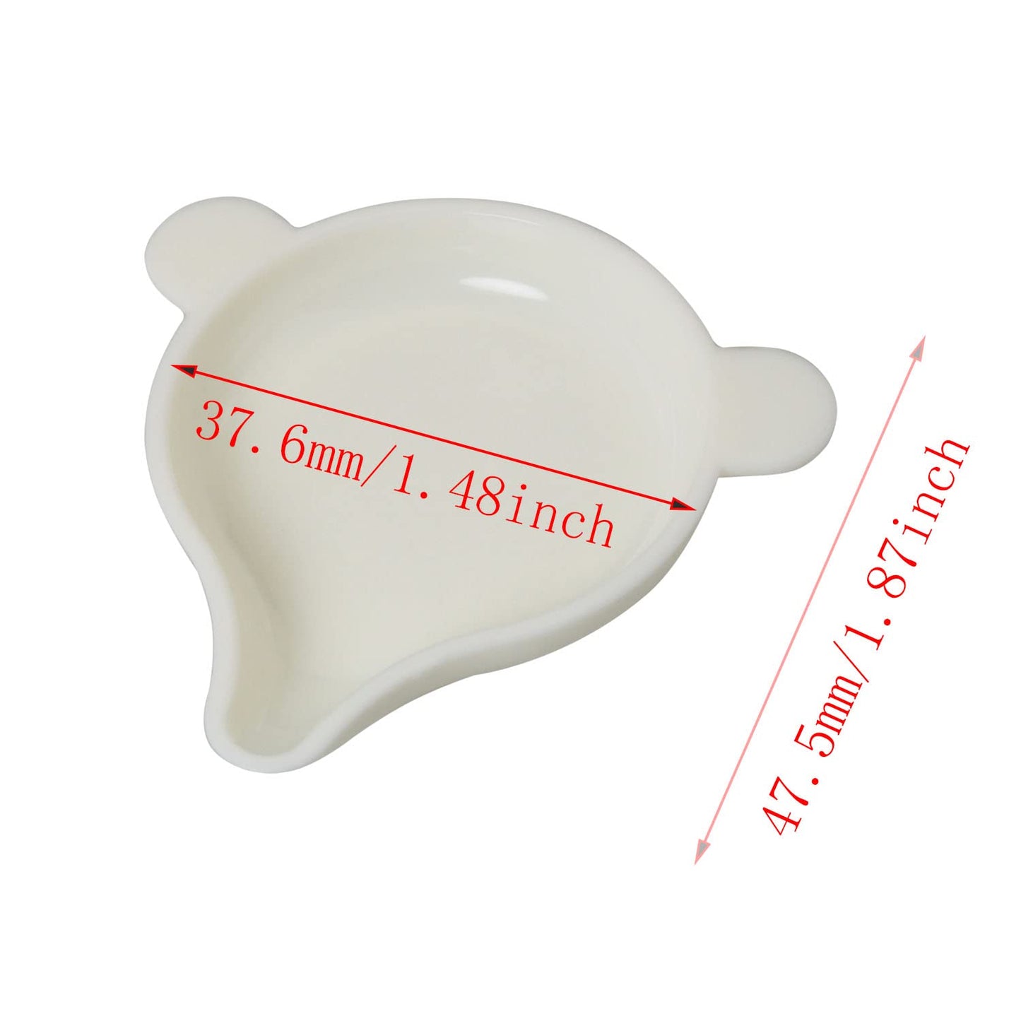 Weighing Powder Pans Scale Pan Narrow Spout Plastic Weighing Dishes Diamond Electronic Balance Scale Jewelry Tool Can Weigh Liquid, Powder, Gems, etc.