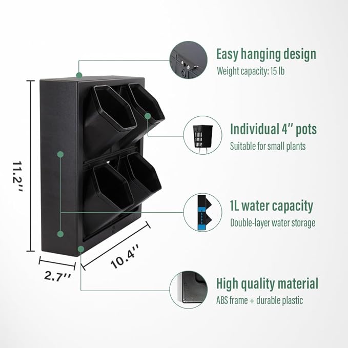 Self Watering Wall Planter - Image 3