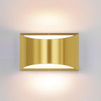 Aipsun Brushed Brass Wall Sconce Indoor Wall Lights Hardwired 1 Pack Up and by Aipsun