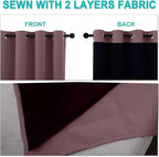 NICETOWN 100% Blackout Curtains - Image 5