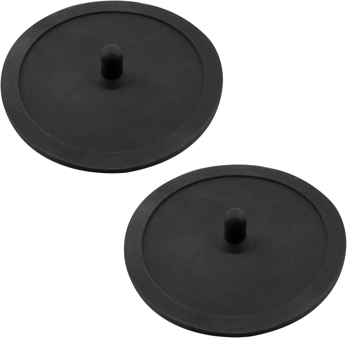 Coffee Machine Handle Cleaning Blind Plate Backflush Tray Blind Hole Insertion Port Filter Plate Cleaner 51mm Coffee Pad Backwashing Tray 2pcs