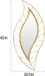 ironsmithn Leaf Teardrop Mirror - Image 3