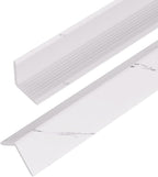 OUZUGIE 8-Pack 57 Inches, WPC Slat Wall Panel Trim, Corner Guard by OUZUGIE