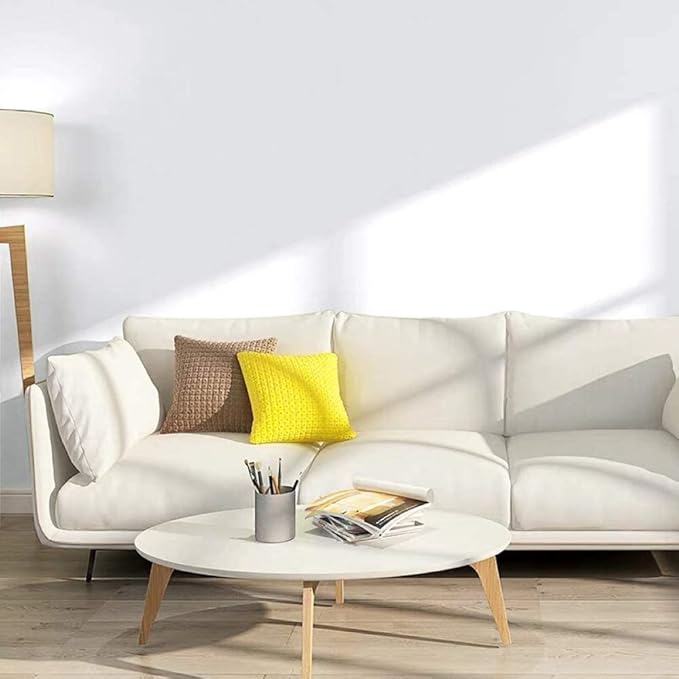 practicalWs White Contact Paper 15.7'' x 787.4'' White Peel and Stick Wallpaper - Image 5