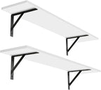 DINZI LVJ Long Wall Shelves, 31.5 x 7.9 x 6.1 Inches, Easy-to-Install, Large by DINZILVJ