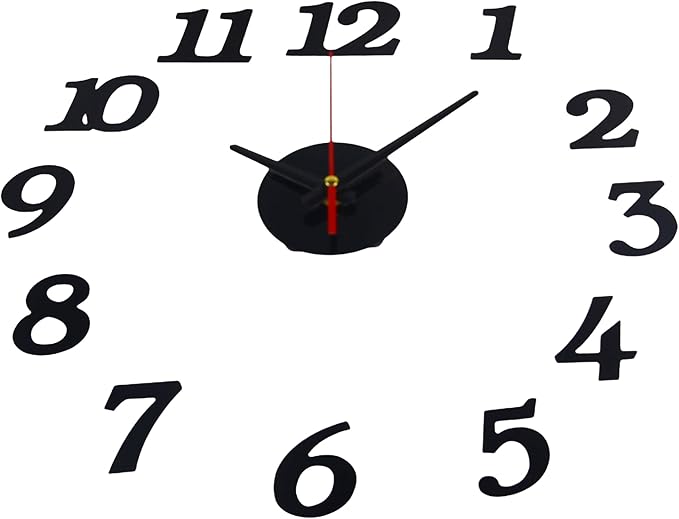 OceeK DIY Wall Clock, Modern Silent Non-Ticking, Battery Operated, 3D Quality by OceeK