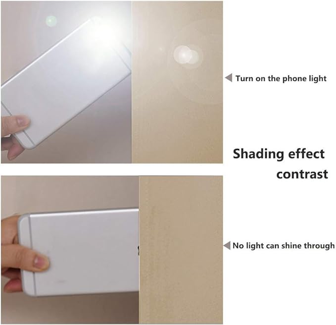NICETOWN 100% Blackout Blinds, Biscotti Beige, Laundry Room Decor Window - Image 3