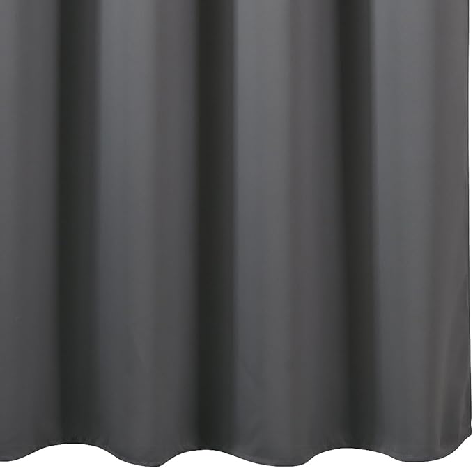 LEMOMO Blackout Curtains 52 x 90 Inch Long Frost Grey Curtains Set of 2 Panels - Image 8