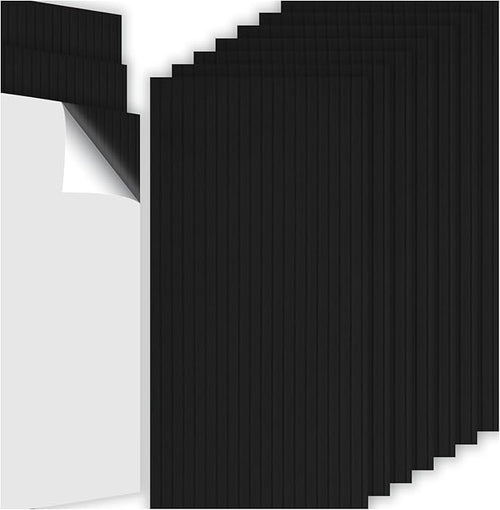10Pack Large Acoustic Panels, Self-Adhesive Sound Dampening Wall Panels by Lakexus