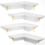 Love-KANKEI Corner Shelf Wall Mounted, Floating Wall Shelves by Love-KANKEI