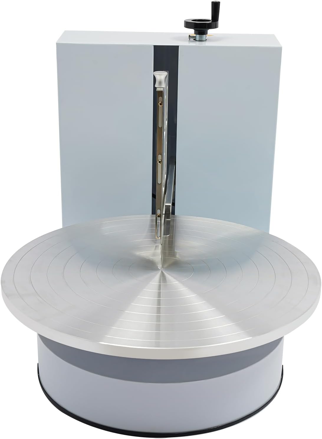 Electric Cake Decorating Machine Cream Coating Spreading Smooth Machine Surface Scraper for 4-16inch Cakes, 0-320RPM Adjustable Rotating Speed