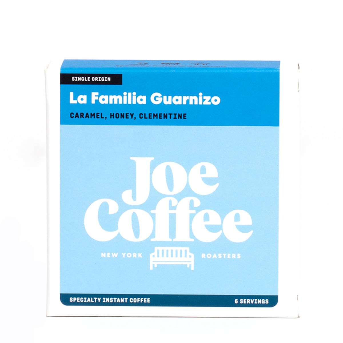 Joe Coffee Company - La Familia Guarnizo Specialty Instant Coffee Packets (6 Sachets) | NYC Roaster, Kosher, Climate-Friendly