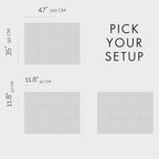 VIVELDA Large Bulletin Board 48"x36" - Image 2