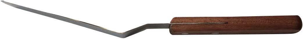 Professional Cake Decorating Tools - Stainless Steel 6.5" Offset Cake Spatula - Icing Spatulas with Wood Handle (6.5 inch)