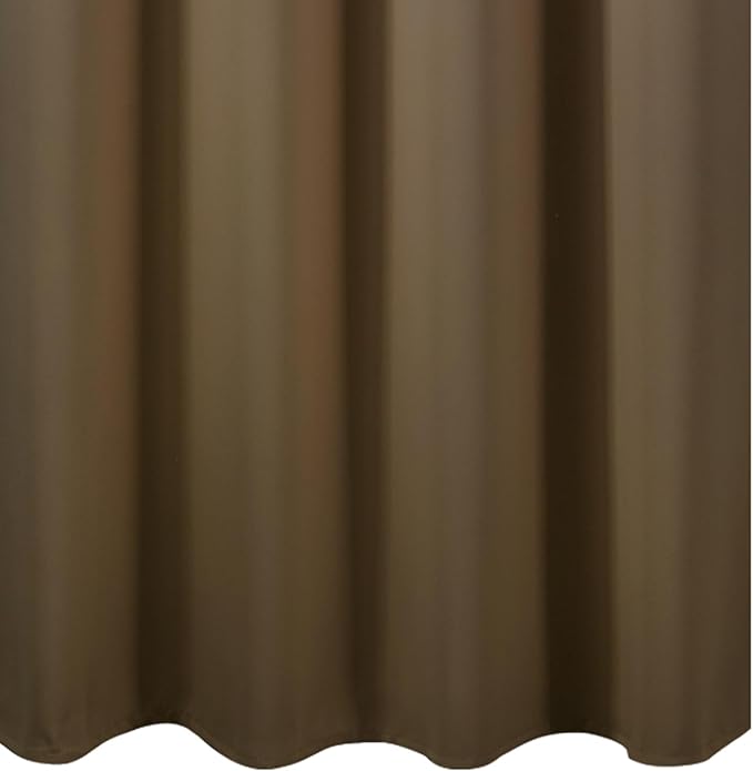 LEMOMO Blackout Curtains 66 x 95 inch/Brown Curtains Set of 2 Panels/Thermal - Image 8