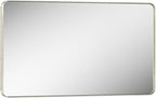 Keonjinn 40 x 24 Inch Brushed Nickel Bathroom Mirrors - Image 8