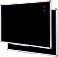 2 Pack Durable 48x36 Inch Large Magnetic Black Chalkboard – Wall-Mounted by DexBoard