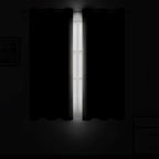 LEMOMO Blackout Curtains 66 x 54 Inch Long Light Beige Curtains Set of 2 Panels - Image 3
