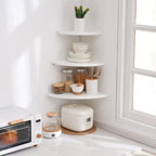 Corner Shelves, Round End Wall Mount - Image 8